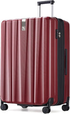 Hanke 29 Inch Expandable Checked Luggage Lightweight PC Hard Shell Luggage by Hanke