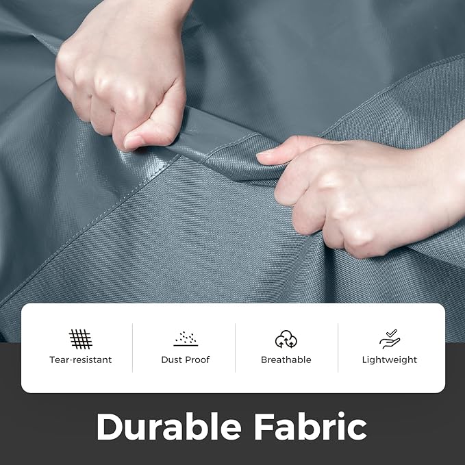pack all 43" Premium Gusseted Travel Garment Bag, Heavy Duty Hanging Suit Bag - Image 5