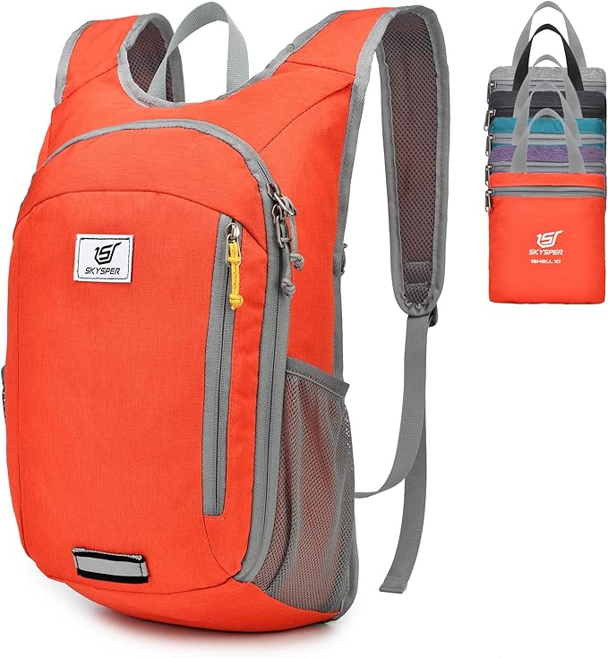 SKYSPER Small Daypack 10L Hiking Backpack Packable Lightweight Travel Day Pack by SKYSPER