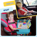 BUENAVO Car Seat Organizer Kids Travel Tray - Image 2