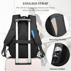 DUSLANG Anti-Theft Laptop Backpack, 15.6-14-13 Inch Laptop Sleeve, USB Charging - Image 6