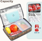 FlowFly Small Insulated Lunch box Portable Soft Bag Mini Cooler Thermal Meal - Image 5
