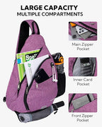 WATERFLY Large Crossbody Sling Bag: Over Shoulder Backpack Daypack Casual Cross - Image 3