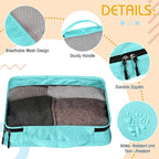 5 Pcs Packing Cubes for Suitcase Large Travel Cubes Carry on Luggage Organizer - Image 3