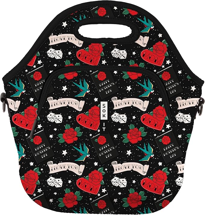 Sok It LunchTote Zippered Bag Insulated Neoprene Caddy by SokIt