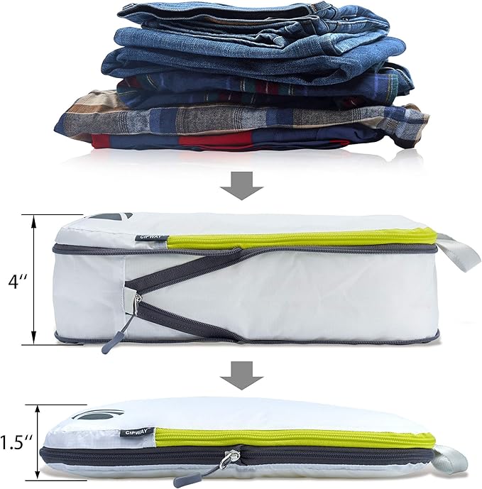 Cipway - 5 Set Compression Packing Cubes - Image 4