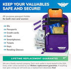 HERO Neck Wallet, RFID Blocking Passport Holder - Image 3