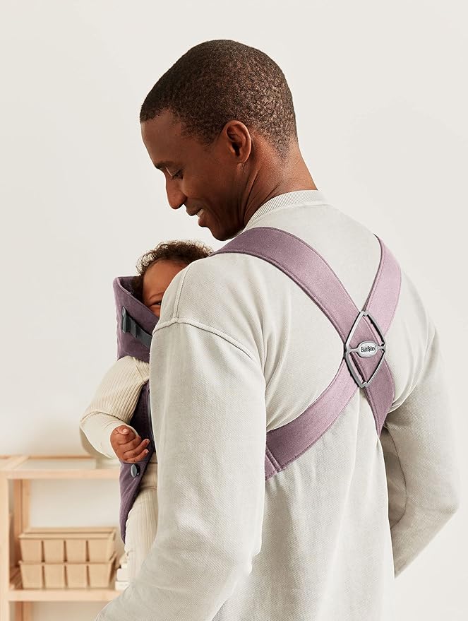 BabyBjörn Baby Carrier Mini, Dark Purple | Newborn Carrier, Easy-to-Use - Image 7