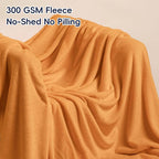 PHF Ultra Soft Fleece Blanket Twin Size, No Shed No Pilling Luxury Plush Cozy - Image 3