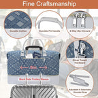 Weekender Bag for Women, Travel Duffel Bag Carry On Overnight Bag - Image 5