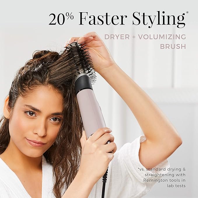 Remington Pro Wet2style Oval Dryer & Volumizing Brush, 1count