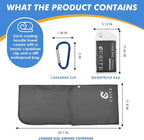 4 Pack Cooling Hoodie Towels for Neck and Face, UPF 50 Sun Protection & Instant - Image 6