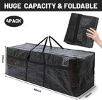 4 Pcs 176 Gallon Large Moving Bags - Image 2