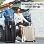 Hanke Luggage Sets 3 piece Carry On Luggage - Image 9