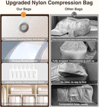6 Pack Compression Storage Bags - 110L Large Capacity Comforter Storage Bag - Image 6