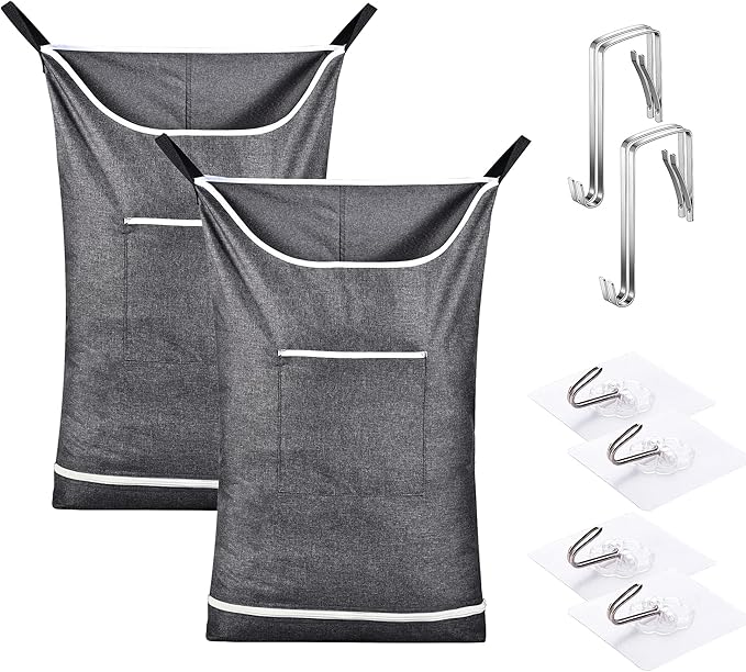 Hanging Laundry Hamper Bag Behind Door Hampers by Unknown