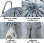 Backpack Laundry Bag, Large Laundry Backpack - Image 3