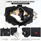 WITZMAN Foldable Duffle Bag for Travel 65L Lightweight Packable Duffel Bag - Image 4