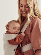 BabyBjörn Baby Carrier Mini, 3D Jersey, Light Beige | Newborn Carrier, - Image 7