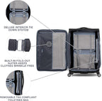 Travelpro Platinum Elite Softside Expandable Checked Luggage, 8 Wheel Spinner - Image 5