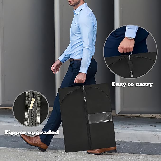 Garment Bags for Hanging Clothes, Dress Bags for Gowns Long - Image 4