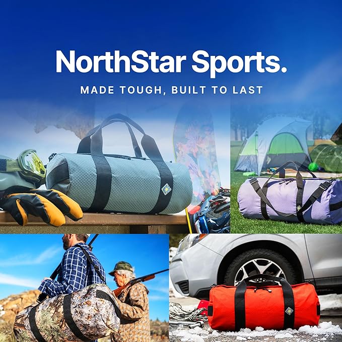 North Star Sports Foldable Duffle Bag - Image 3