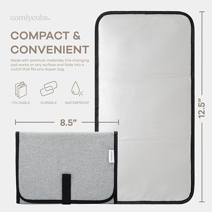 Comfy Cubs Baby Changing Pad Compact Size - Image 3