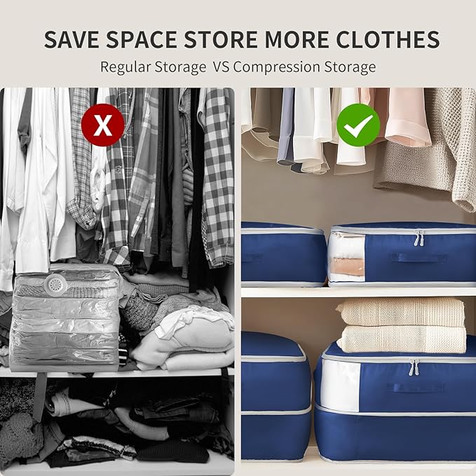 DIMJ Comforter Storage Bag 6 Pack - Image 6