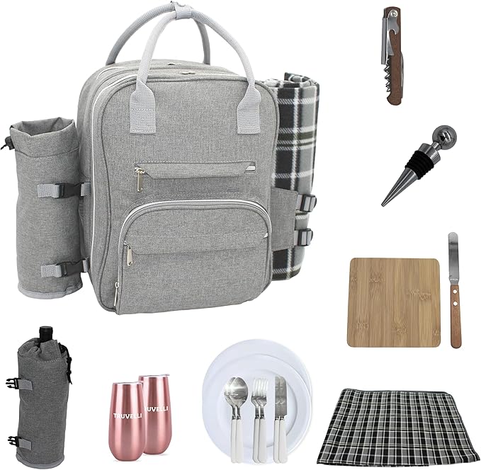 Truvelli Picnic Backpack for 2 by Truvelli