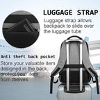 Laptop Backpack, Business Travel Anti Theft Slim Durable Laptops Backpack - Image 6