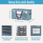 VENO 2 Pack Moving Bags, Comforter and Blanket Storage Bags - Image 2