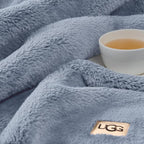UGG Whitecap Plush Throw Blanket Fleece Lightweight Soft Cozy Throw - Image 5