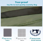 Heavy Duty Laundry Bag 2 Pack XL Nylon Laundry Bags - Image 3