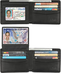 Wallet for Men-Genuine Leather RFID Blocking Bifold Stylish Wallet by WelcometoHIMI