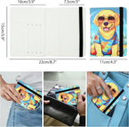Dog Passport Holder for Women and Men PU Leather Passport Cover for Travel - Image 5