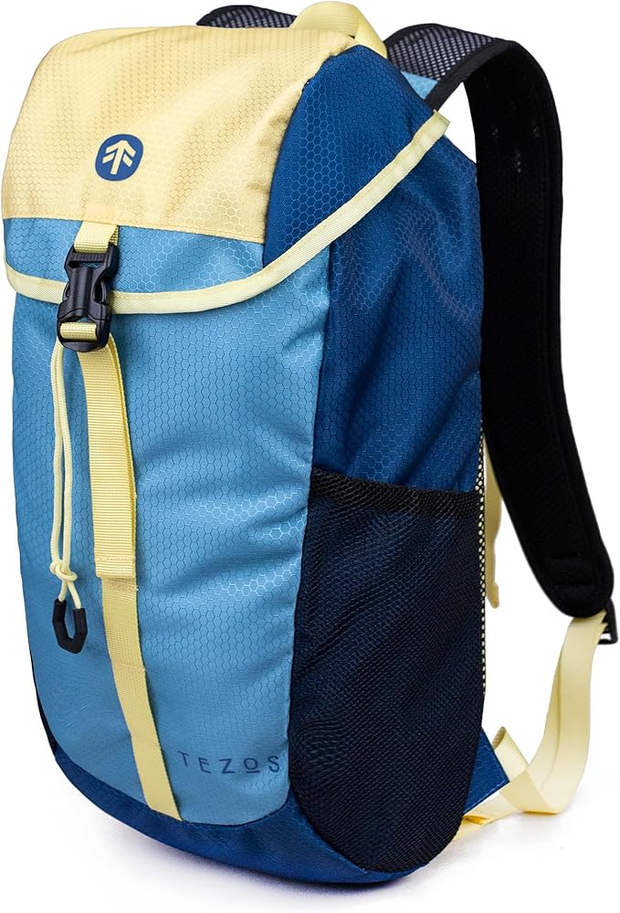 Jadyn Tezos Juniper Daypack, Lightweight Hiking Backpack and Hydration Pack by Jadyn