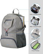 WATERFLY Small Lightweight Packable Backpack: 20l Ultra Light Foldable Travel - Image 5
