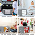 combocube 3 Pack Closet Organizers and Storage Containers, Clothes Storage Bins - Image 7