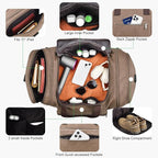 Felipe Varela 60L Duffle Bag for Men, Large Expandable Canvas Duffel Bag for - Image 5