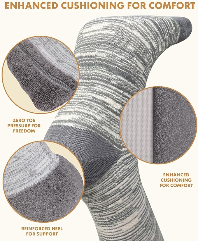 Thick Soft Cotton Compression Socks - Image 3