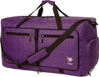 Bago Foldable Duffel Bags for Traveling Women & Men - 60L Medium Packable by BagoTravelBags