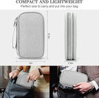 FYY Travel Electronic Cable Organizer Bag, Pouch Electronic Accessories Carry - Image 2