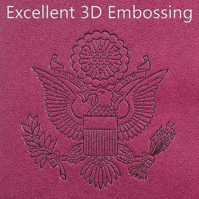 Passport Holder Cover Wallet Travel Essentials RFID Blocking Leather Card Case - Image 9