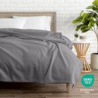 Bare Home Polar Fleece Blanket - Image 2