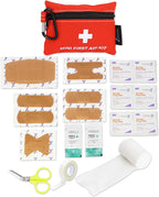 Lightning X Mini First Aid Kit – Compact 20 Piece Emergency Medical Kit - Image 9