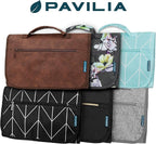 PAVILIA Hanging Toiletry Bag Men Women, Travel Kit Foldable Large Toiletries - Image 8
