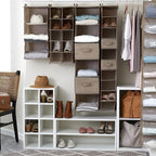 Household Essentials 10 Pocket Hanging Shoe Closet Organizer - Image 3