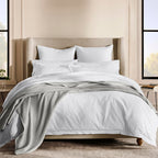 Waffle Bed Blanket (Pewter / King/California King)