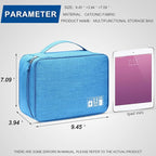 VOCUS Electronics Organizer Travel Cable Organizer Bag - Image 9