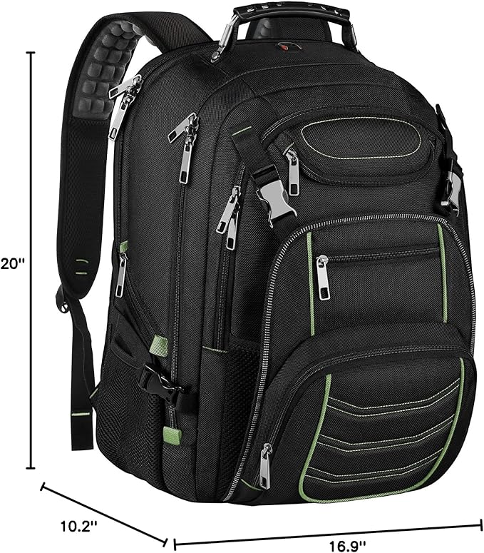 Travel Laptop Backpack, Extra Large 18.4 Inch Laptop RFID Anti Theft TSA - Image 8